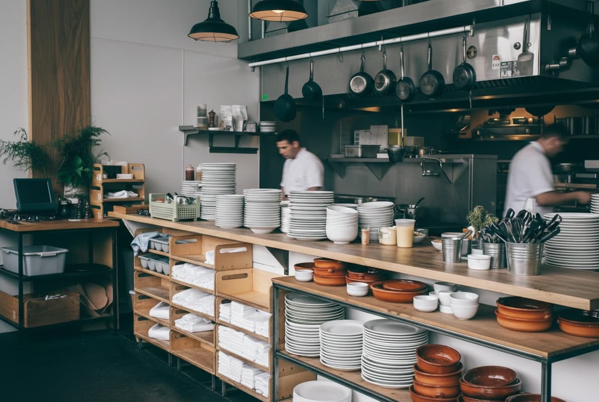 Veitingastaður í bakgrunni - Serva frétt