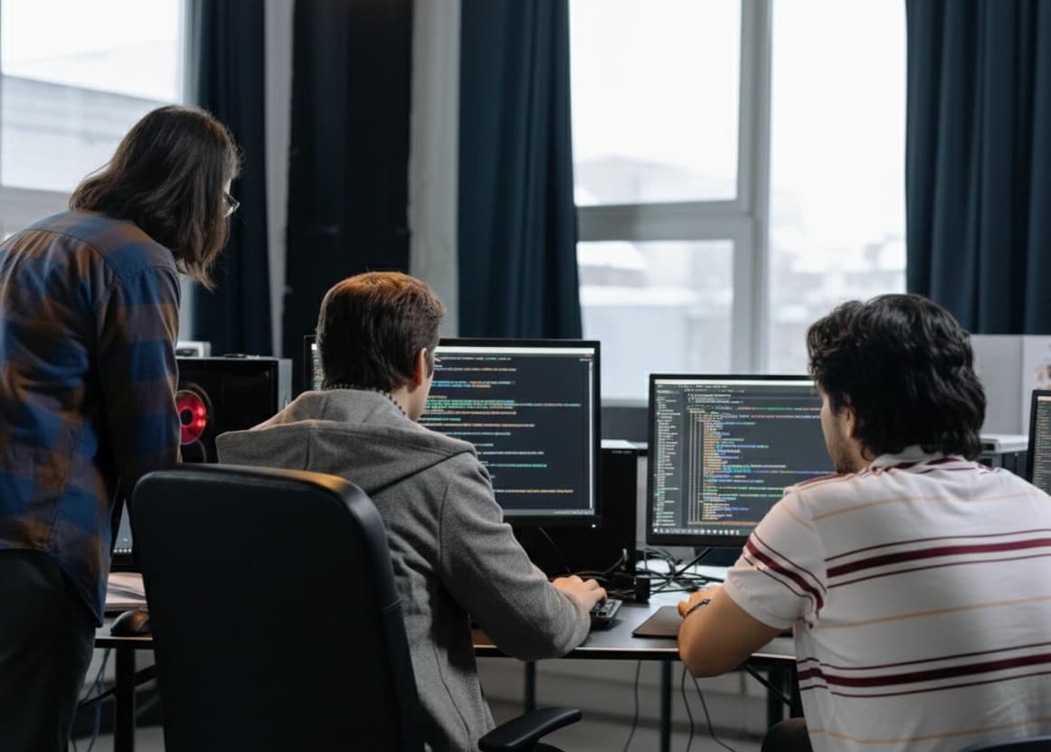 Serva teymið - fólkið á bak við lausnina